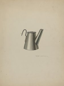 Lampe à huile de mineur