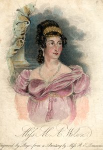 Miss M A Wilson, vers 1820-1850