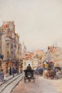 Brompton Road, regardant vers l