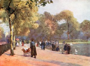 Voiliers sur la Serpentine