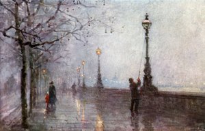 La Dernière Lampe, Thames Embankment