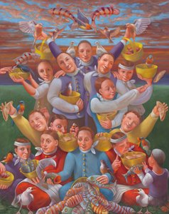 Le repas des 5000, 2024 - Rosemarie Adcock