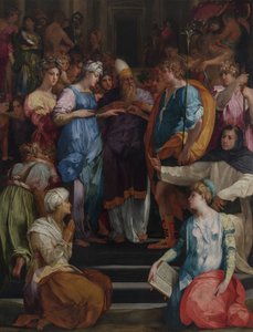 Le Mariage de la Vierge Pala Ginori, 1523