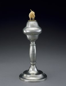Lampe à huile, vers 1840-1860 - Roswell Gleason