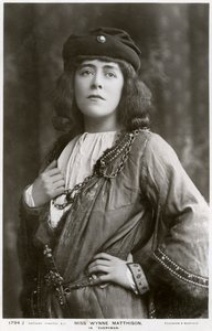 Edith Wynne Matthison, actrice britannique, c1907 - Rotary Photo