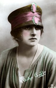 Gladys Cooper, actrice anglaise, début du 20e siècle