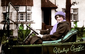 Gladys Cooper 1888-1971, actrice anglaise, début du 20e siècle - Rotary Photo