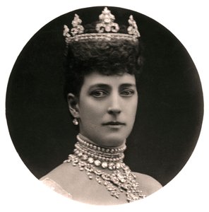 Reine Alexandra, reine consort du roi Édouard VII, fin du 19e siècle