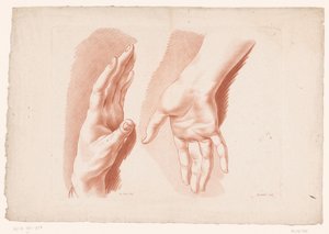 Deux mains - Louis François Roubillac