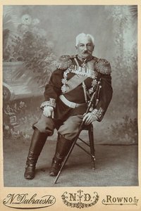 Général Konstantin Pavlovich Prezhbyano 1840-1905 - Rowno . Photo studio N. Dubravski