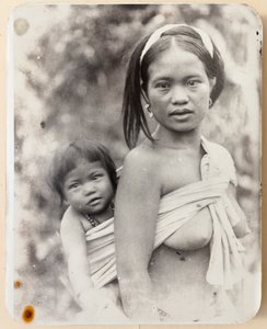 Mère et enfant Ifugao