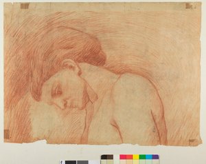 Portrait de sa femme, vers 1918 - Rubaldo Merello