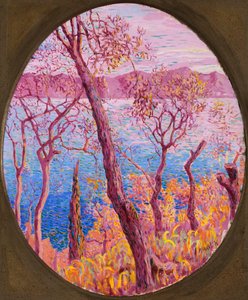 Arbres sur la mer, vers 1910-14 - Rubaldo Merello