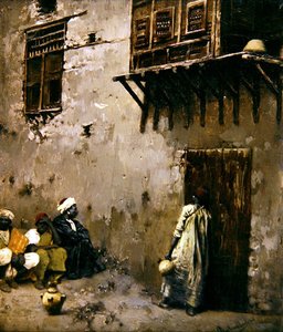 Scène nord-africaine - Rubens Santoro