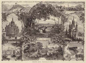 Scènes de Wiesbaden, Allemagne - Rudolf (after) Cronau