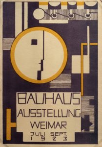 Exposition Bauhaus Weimar juillet-septembre 1923 - Rudolf Baschant