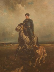 Grand-duc Vladimir Alexandrovitch de Russie 1847-1909 à la chasse, années 1890 - Rudolf Ferdinandovich Frenz