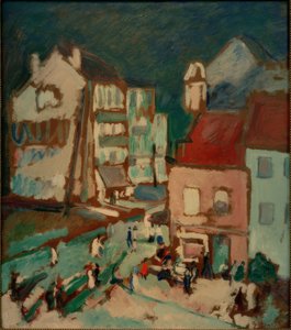 Scène de rue à Knokke
