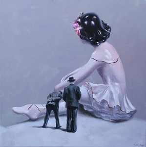 Tricky, 2022 (huile sur toile)