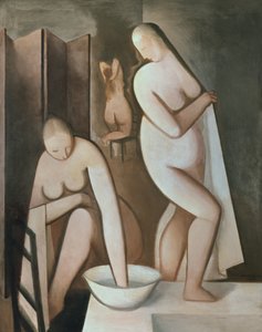 Trois femmes à leur bain - Rudolf Kremlicka