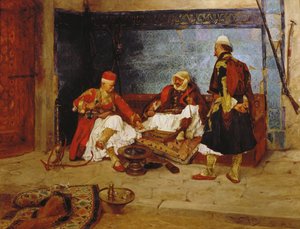 Backgammon, 1890 - Rudolf Otto Ritter von Ottenfeld