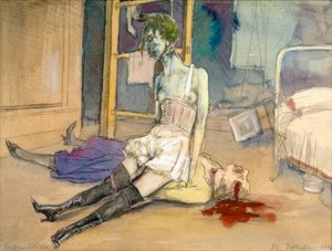 La suicidée - Rudolf Schlichter