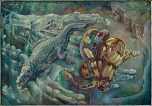 reptiles - Rudolf Schlichter