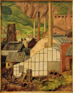 Usine désaffectée - Rudolf Schlichter