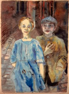 Jeunesse délaissée - Rudolf Schlichter