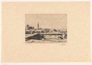 Veere - Rudolf Schönberg (signed by artist)