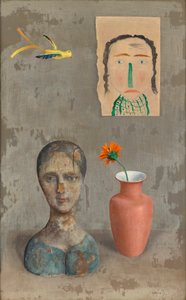 Nature morte avec deux têtes