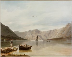 Vue vers Mula et Dobrota près de Cattaro