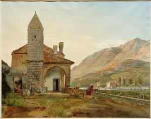 Le monastère franciscain dans la vallée d