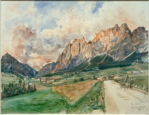 Les parois de Pomagagnon avec Cortina d
