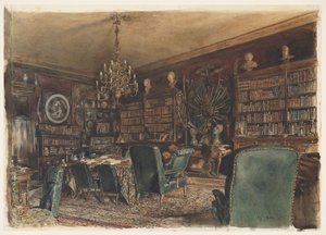 La bibliothèque dans l
