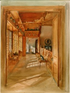 Escalier - Rudolf von Alt