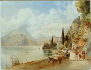 Varenna (Lombardie, Italie) - Rudolf von Alt