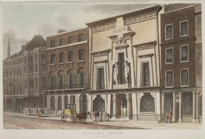 Vue du musée Bullocks, mieux connu sous le nom de Hall égyptien, sur Piccadilly, 1815 - Rudolph Ackermann