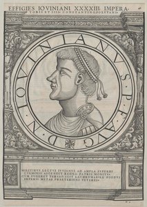 Empereur romain Flavius Jovianus (gravure) - Rudolph Wyssenbach
