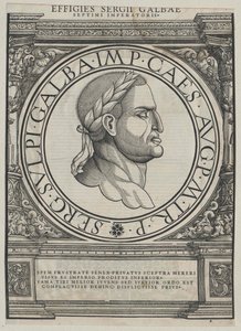 Empereur romain Galba - Rudolph Wyssenbach