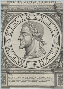 Empereur romain Maximin le Thrace (impression) - Rudolph Wyssenbach