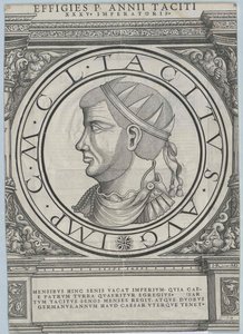Empereur romain Tacite (impression) - Rudolph Wyssenbach