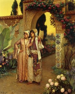 Dans le jardin du harem