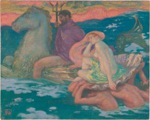 Poséidon et Amphitrite - Rupert Bunny