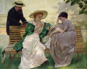 La Conversation - Rupert Charles Wolston Bunny