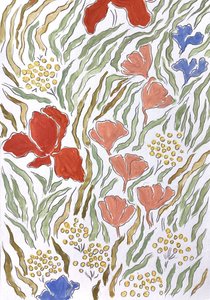 Un jardin floral haut en couleur - Rushati Chowdhury