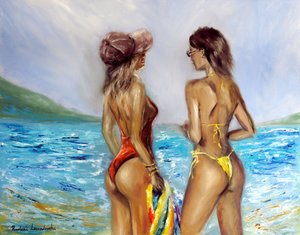À la plage, 2022 - Ruslana Levandovska