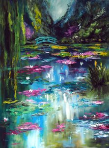 Jardin japonais de Monet à Giverny, 2021 - Ruslana Levandovska
