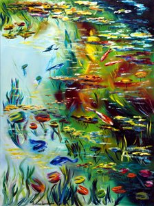 Étang de tranquillité II, 2024 - Ruslana Levandovska