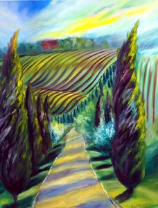 Sous le soleil de Toscane en Italie
